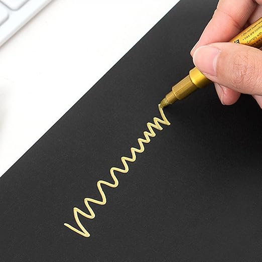 Metallic Marker Pen Golden Gn-550Gd | INKARTO