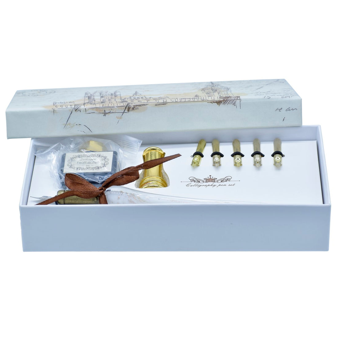 Crystal Fountain Pen Gift Box 8 Pics