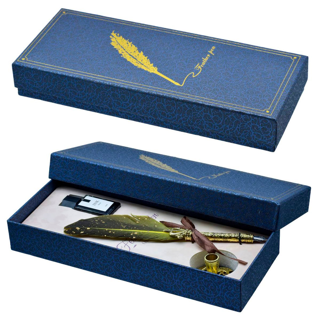 Feather Fountain Pen Gift Box Set