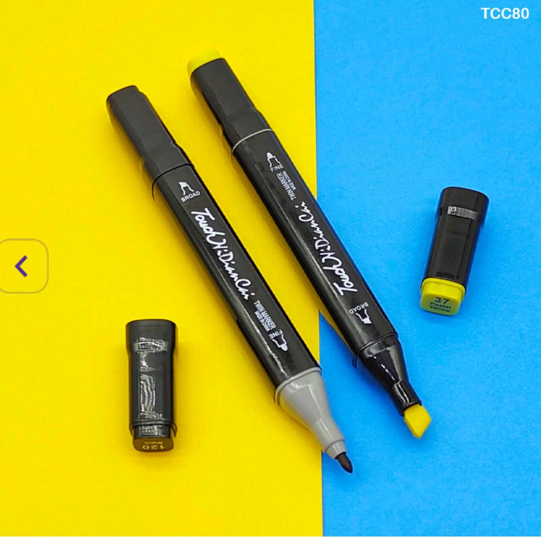 Alcohol touch markers | 80 Pens  | Premium Artist Quality